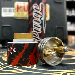 Purge Slugger Mech Mod w/ RDA (Black/Red Splatter)