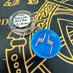 Tri-core Ni80 SFC Boro (.3-.35ohm) - Chappy Coils