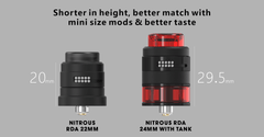Nitrous 24mm RDTA - Damn Vape