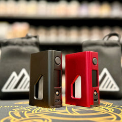 Crevasse 18R (Aluminum) 18650 Squonk Mod - Snow Cap Mods