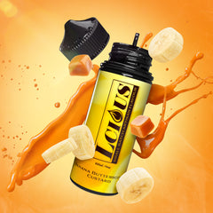 Banana Butterscotch Custard 120ml - Lcious (3 Nic)
