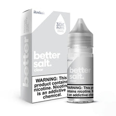 Clear 30ml - Better Salt by Vapetasia