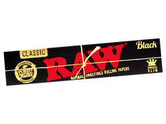 Raw Black Kingsize Slim Papers