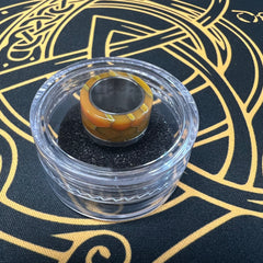 810 Resin Drip Tip - Honeycomb with Stainless Steel