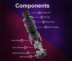 Blaze RTA by ThunderHead Creations x Mike Vapes (26mm)