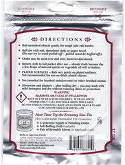 Cape Cod Metal Polishing Cloths Foil Pouch 0.53oz