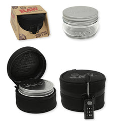 RAW Smellproof Cozy & Mason Jar 6oz