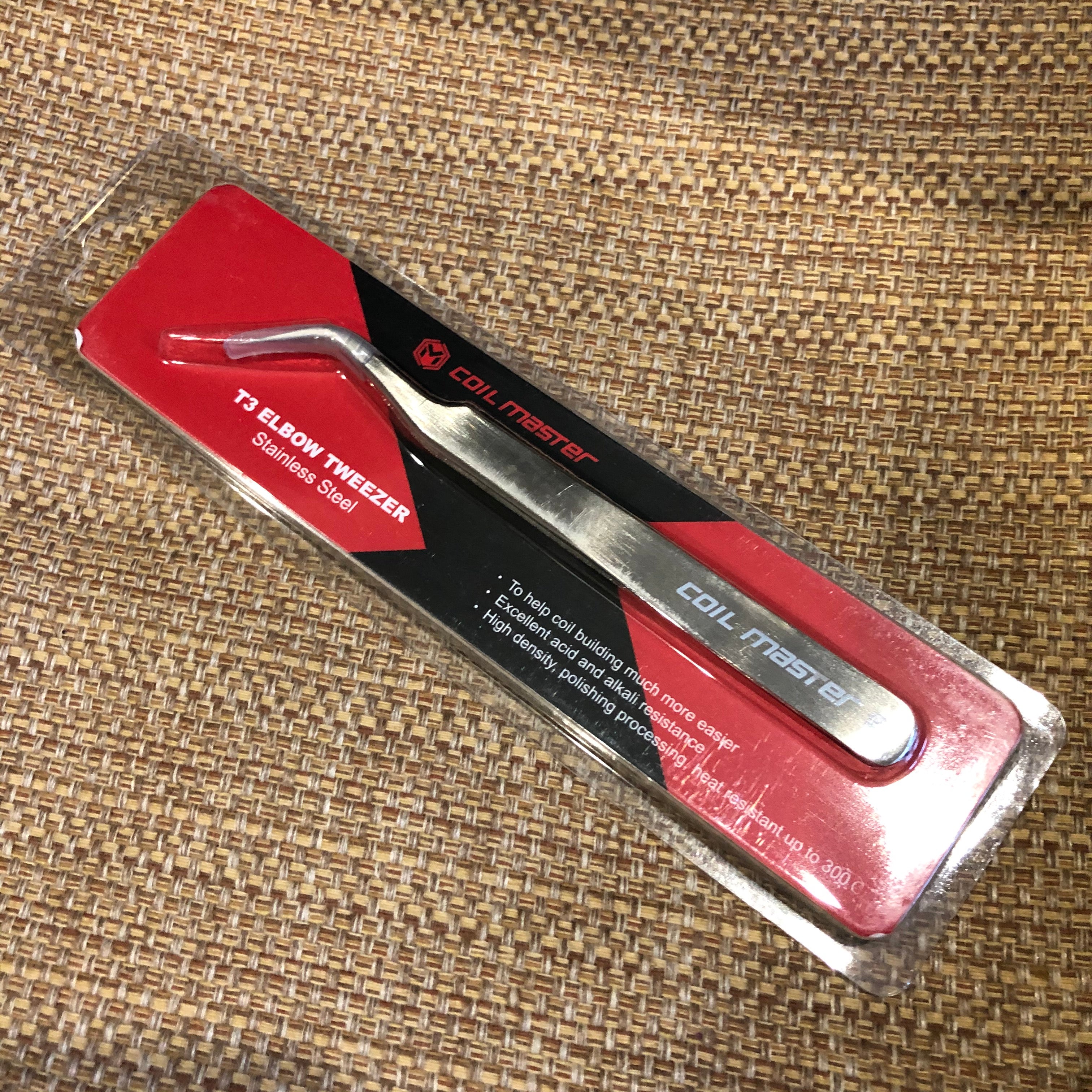 Coil Master Ceramic Tweezers (Bent) - Coil Master