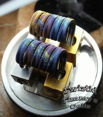Ni90 Fraliens (5 wrap 3.5mm / .08ohm) - Twiztid Timmy's Coils