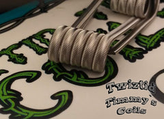 Ni90 Fraliens (5 wrap 3.5mm / .08ohm) - Twiztid Timmy's Coils