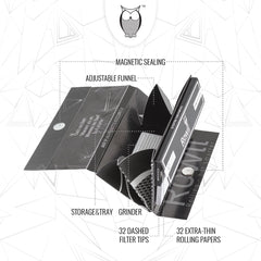 Rowll King Size Slim Rolling Paper Kit