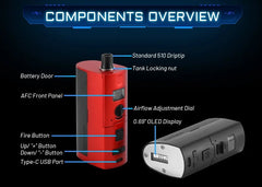 Meson AIO 21700 100W Boro Kit - Steam Crave