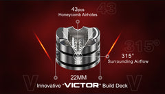 Blaze Solo RDA by ThunderHead Creations x Mike Vapes