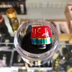 510 Snakeskin Resin (Rainbow) Drip Tip