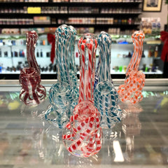 Assorted Mini Glass Bubbler (Single)