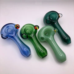 Mini 4" Hand Pipe - Reading Glass Militia