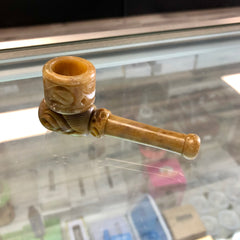 Chimney Carved Stone Pipe 3.5"