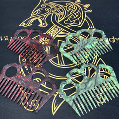 Resin Beard Comb by DMHX