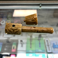 Chimney Carved Stone Pipe 3.5"