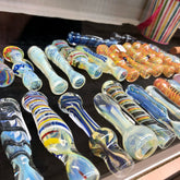 Assorted One Hitter Chillum (Single)
