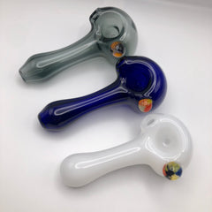 Mini 4" Hand Pipe - Reading Glass Militia