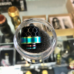 510 Snakeskin Resin (Rainbow) Drip Tip