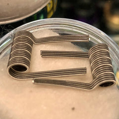 28/38 N90 4 Core Staggered Fused Clapton (.08 ohm) - Ohmcentric