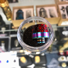 510 Snakeskin Resin (Rainbow) Drip Tip