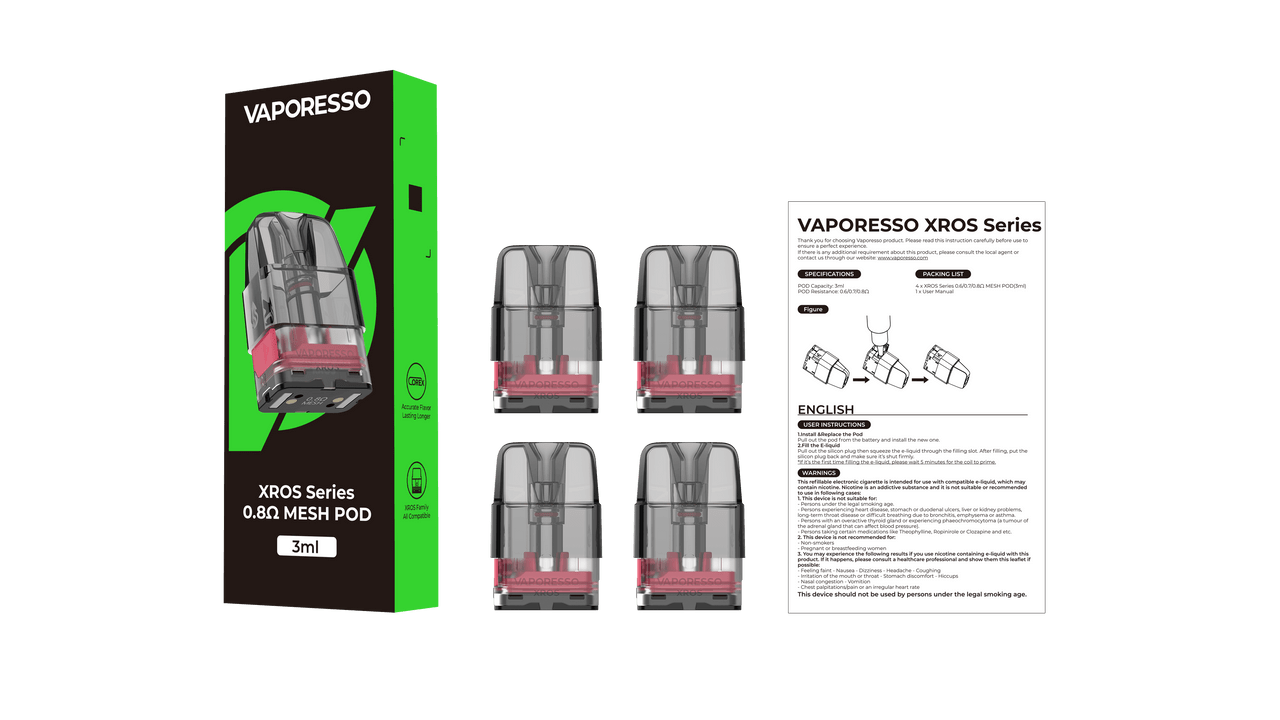Vaporesso XROS Replacment Pods