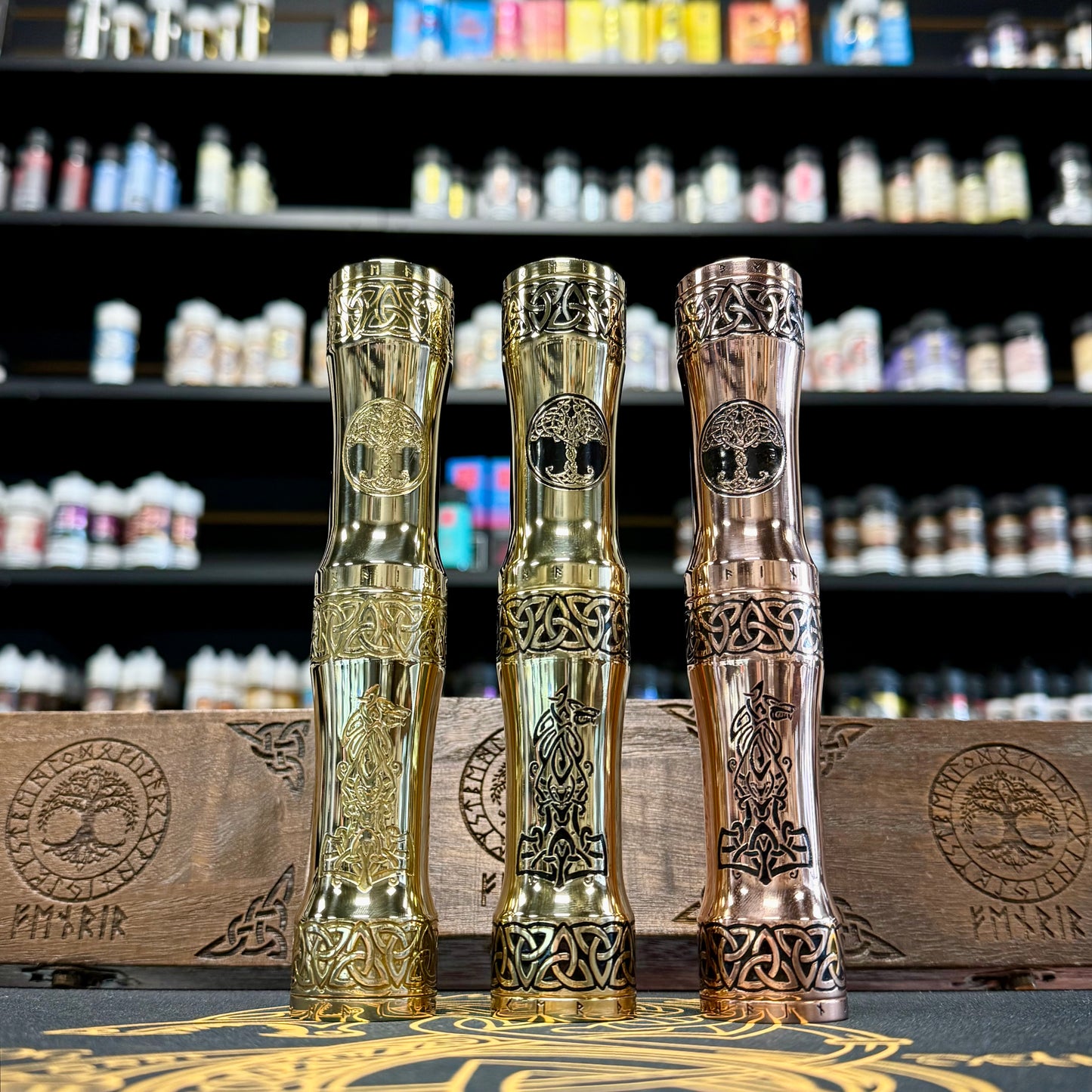 FENRIR FIRE STACK 21700 Mech Mod by Vaping Delights