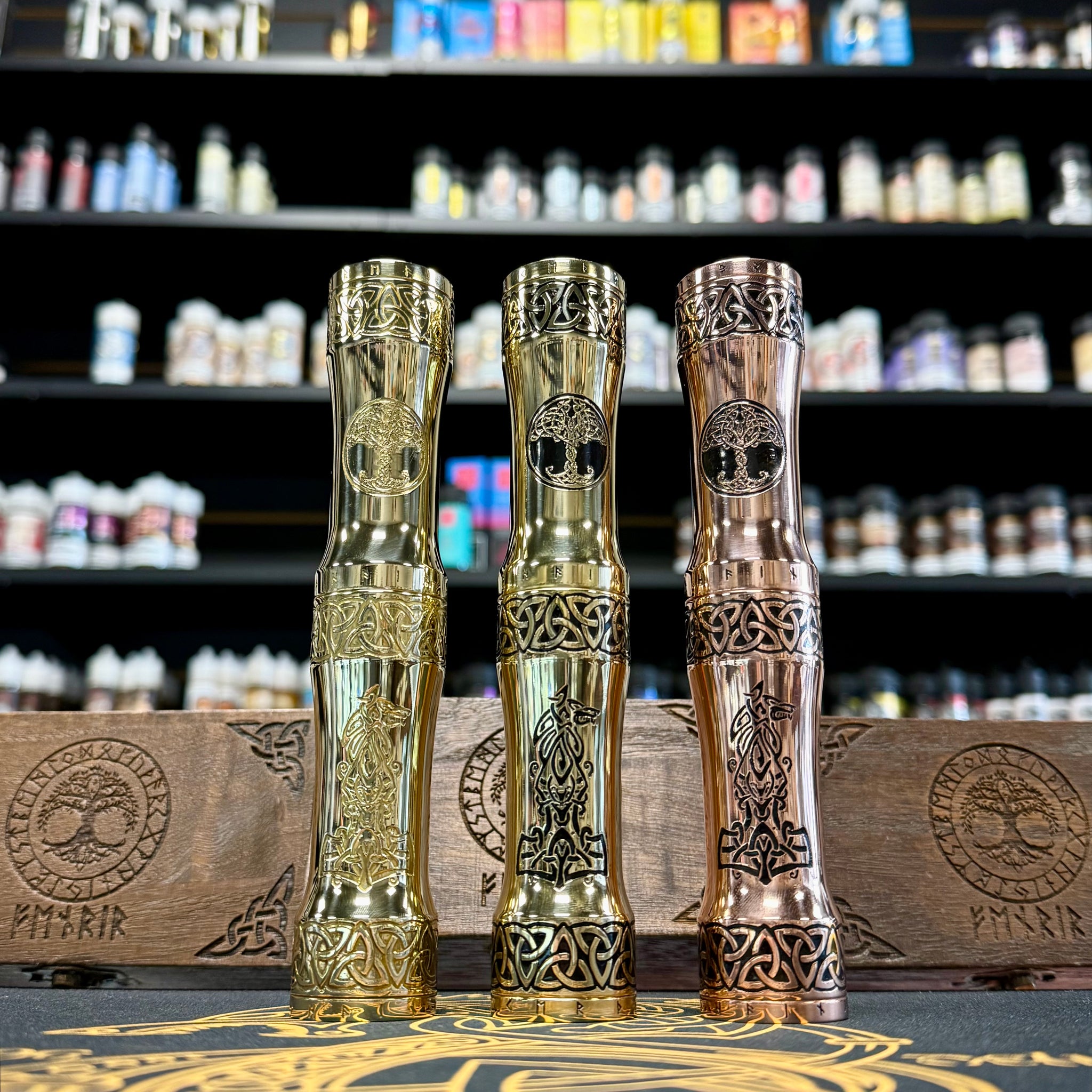 FENRIR FIRE STACK 21700 Mech Mod by Vaping Delights