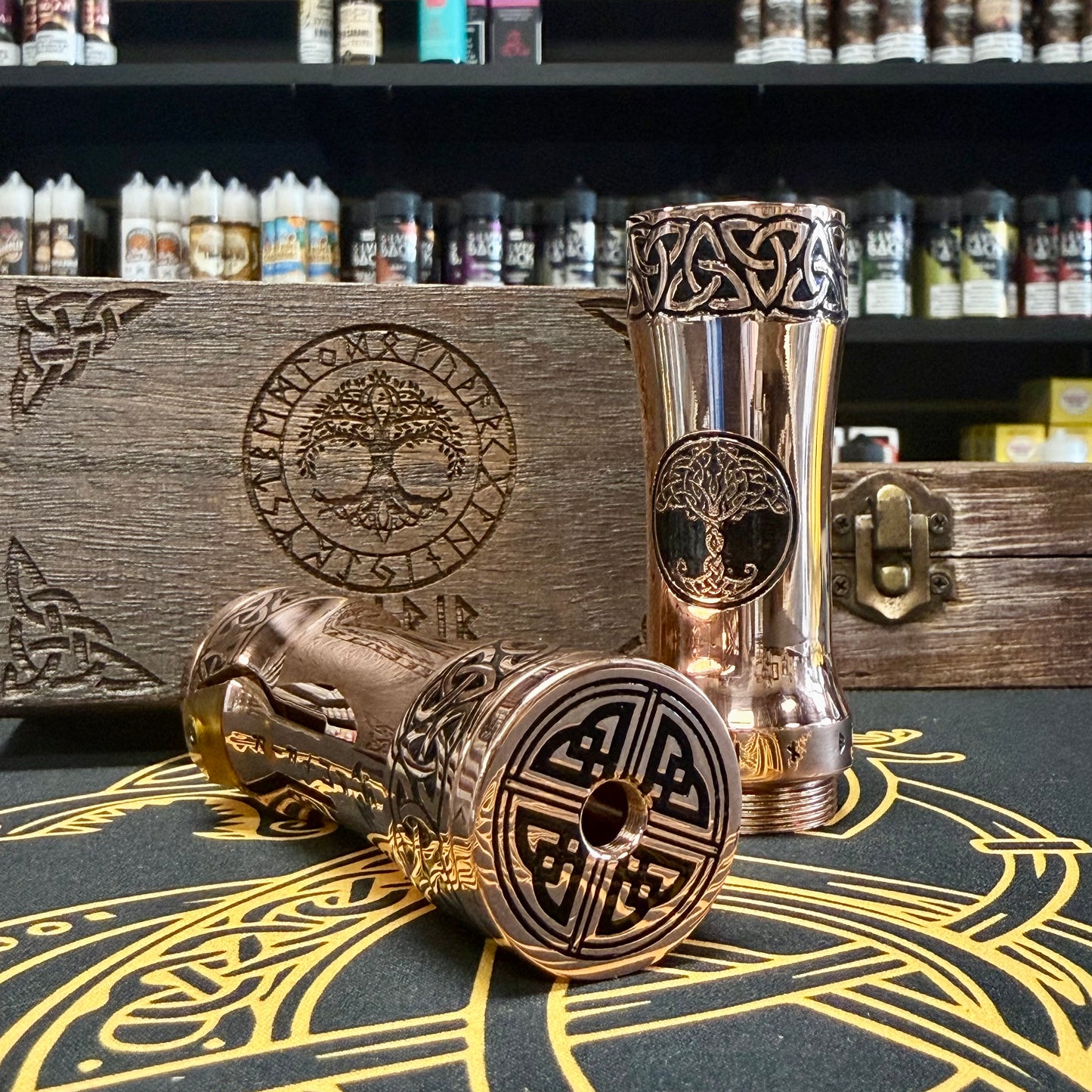 FENRIR FIRE STACK 21700 Mech Mod by Vaping Delights