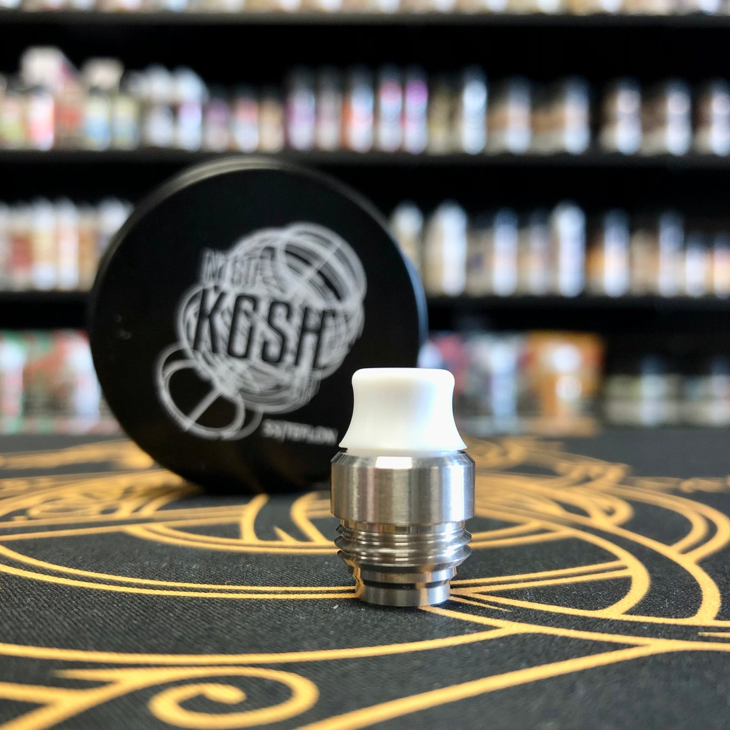 KGSH Integrated Drip Tip by Ghost Bus Club