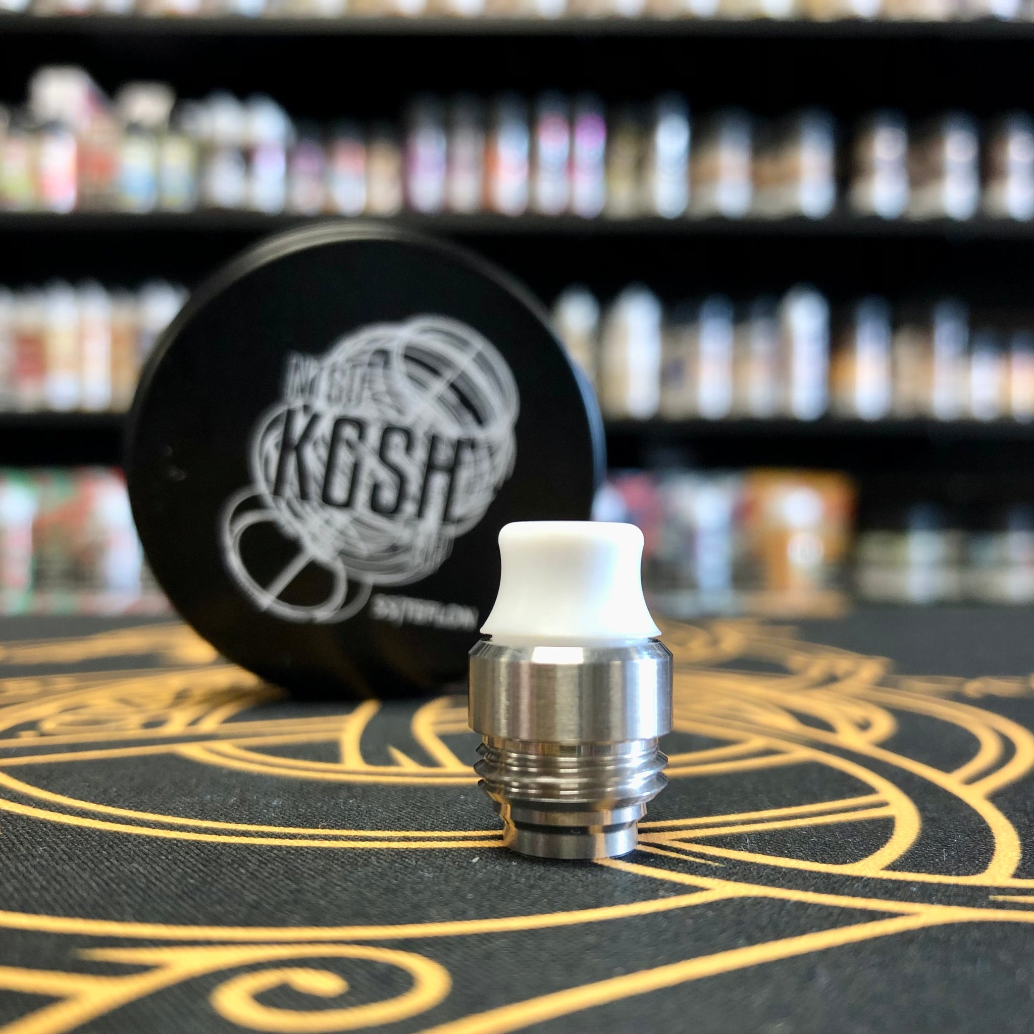 KGSH Integrated Drip Tip by Ghost Bus Club