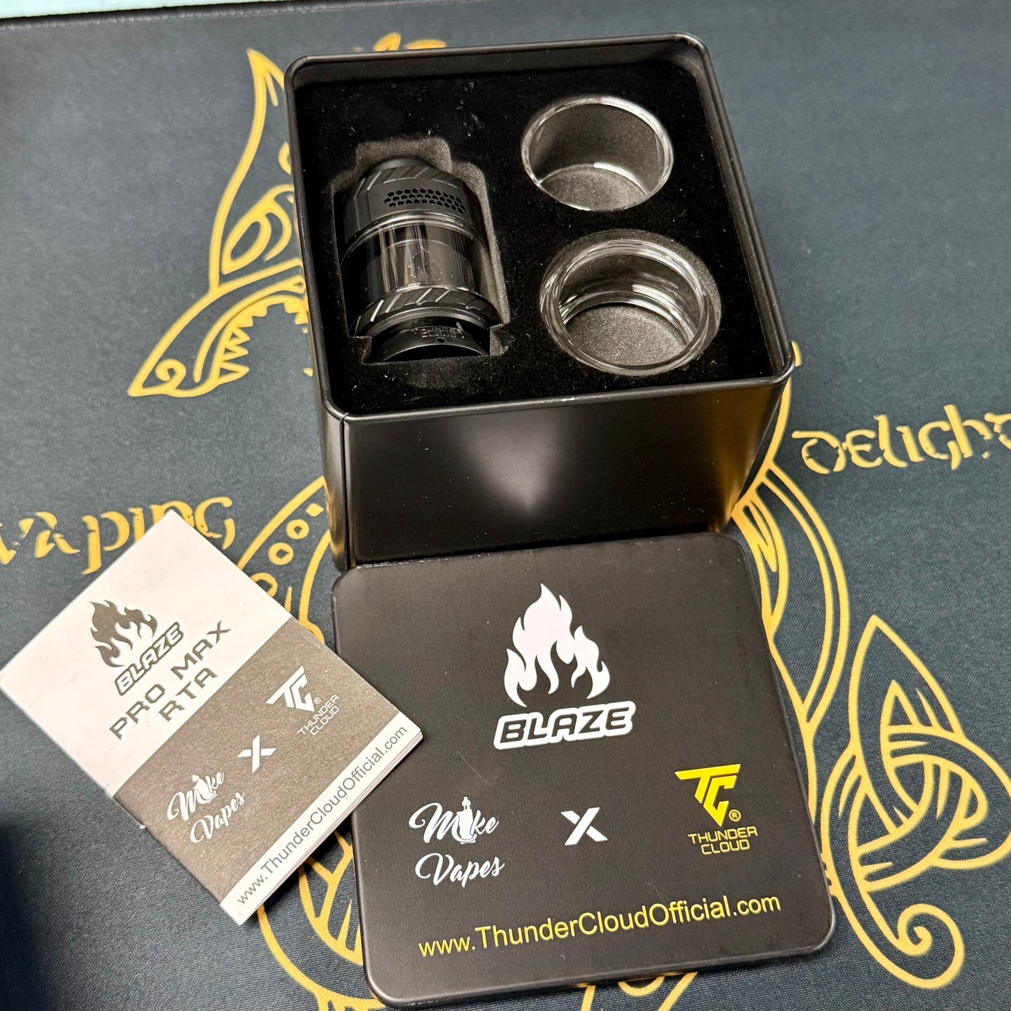 thunder cloud vape Thunder Cloud BLAZE PRO MAX 30mm RTA main image 0