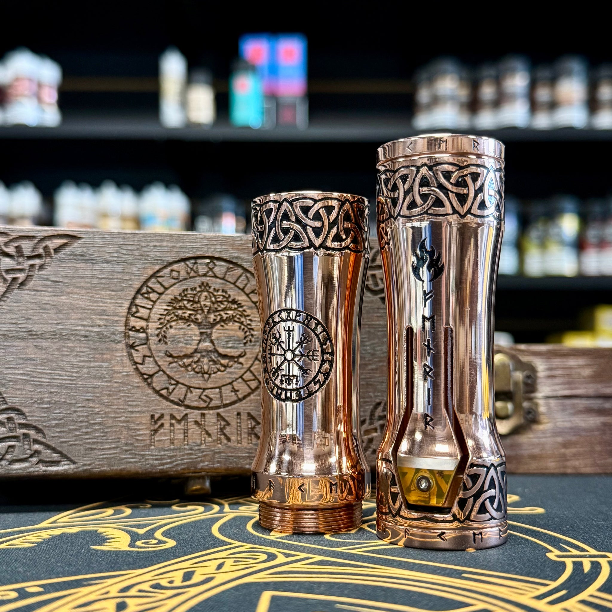 FENRIR FIRE STACK 21700 Mech Mod by Vaping Delights (FLASH SALE) Hobby Delights FENRIR FIRE STACK 21700 Mech Mod by Vaping Delights (FLASH SALE) Hobby Delights