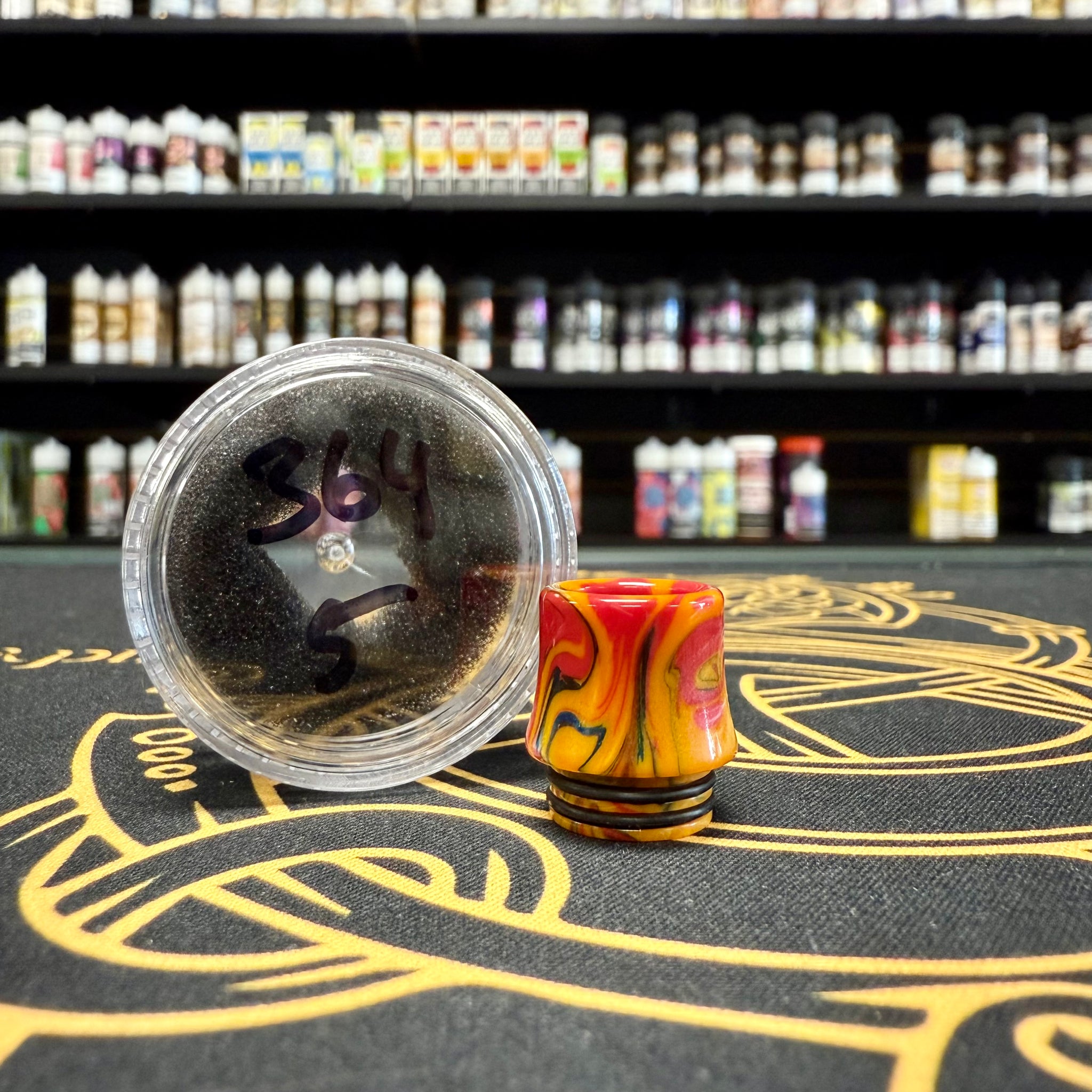 810 Resin Drip Tip - Smoky Resin