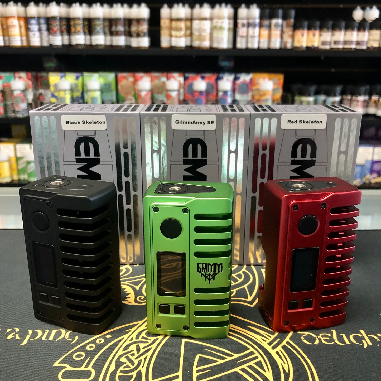Empire Project Squonk Mod – Skeleton Edition - Orca Vape x GrimmGreen x Vaperz Cloud
