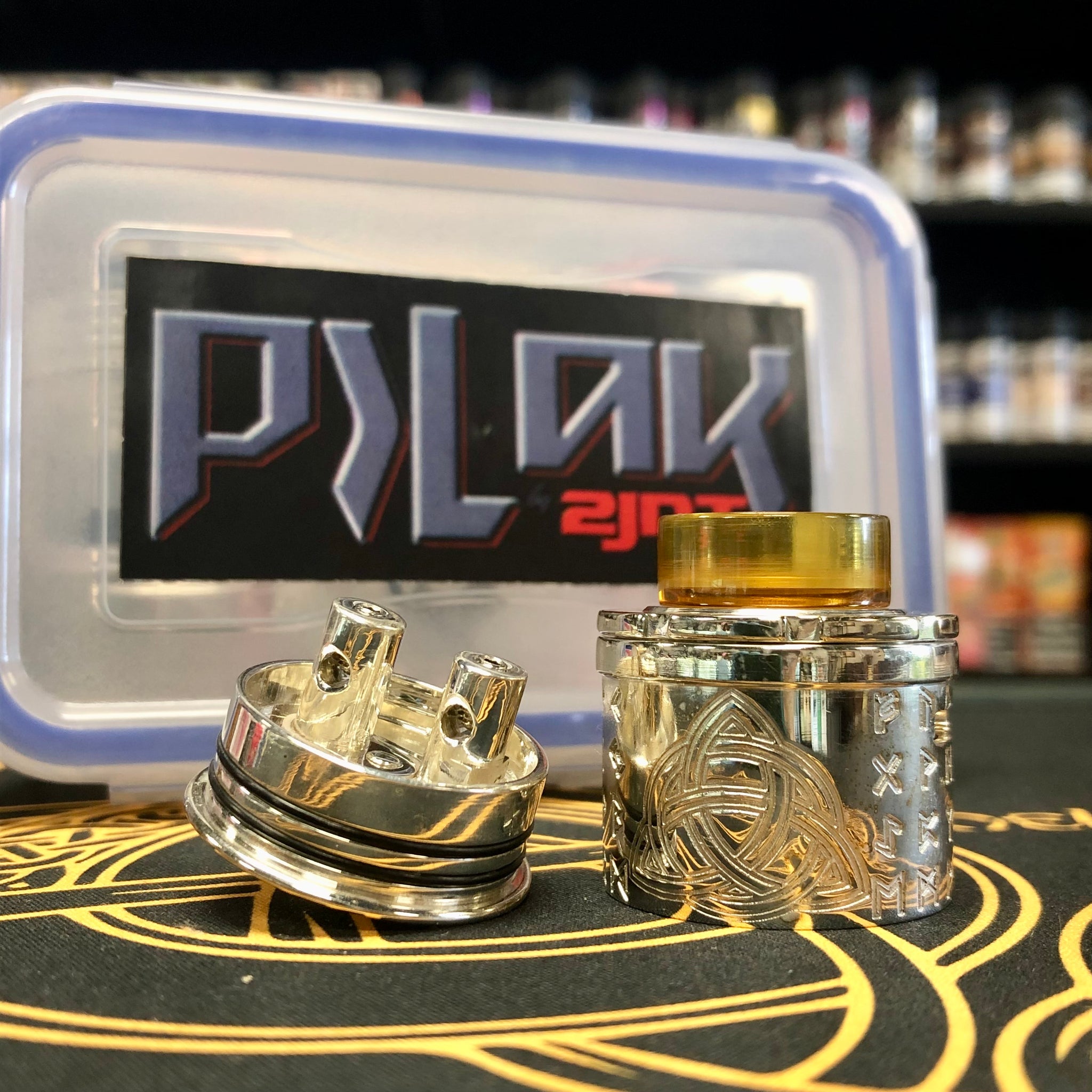 PILAK HARI V3.5 (Gungnir Edition) 30mm RDA (SILVER) by 2JNT Philippines