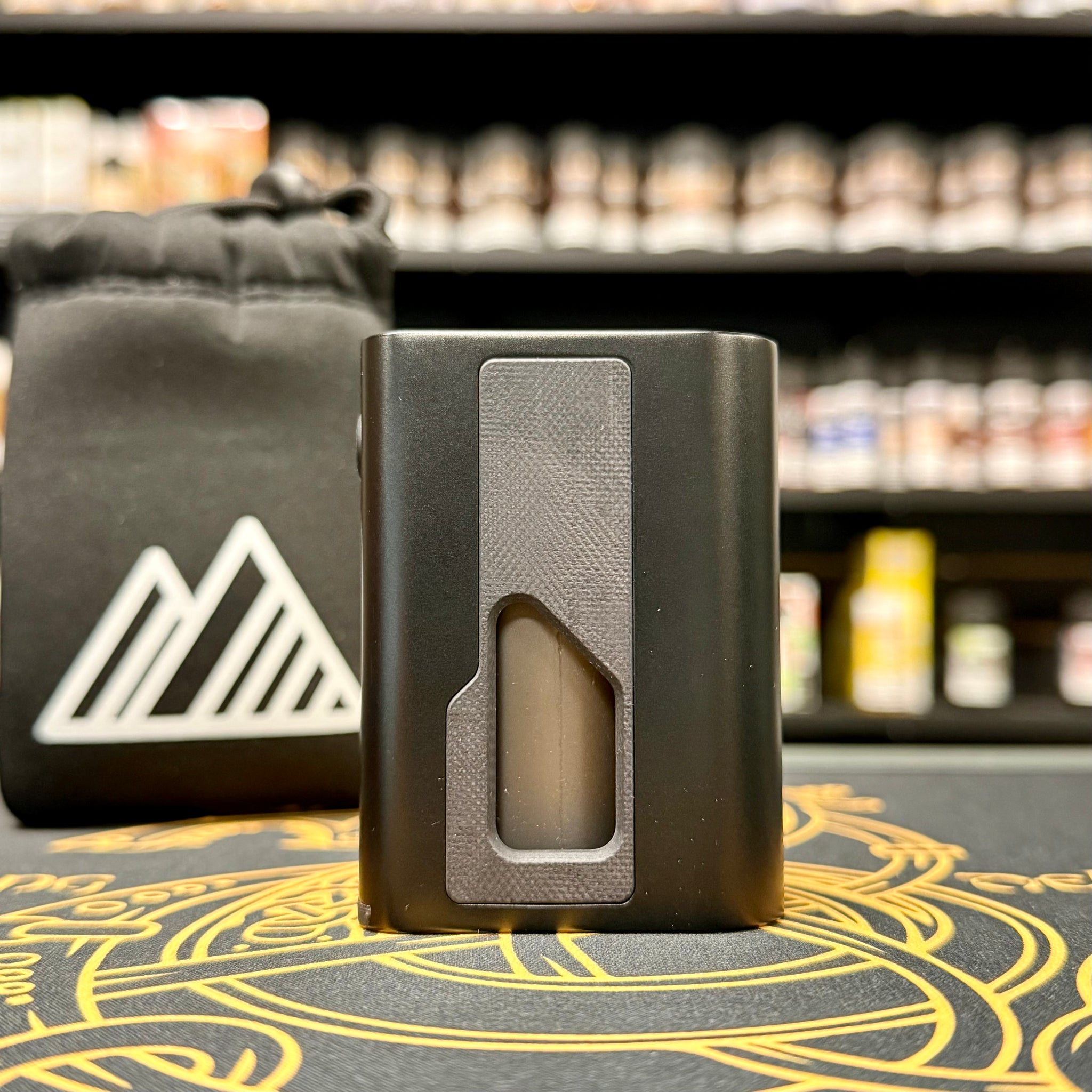 Crevasse 18R (Aluminum) 18650 Squonk Mod - Snow Cap Mods