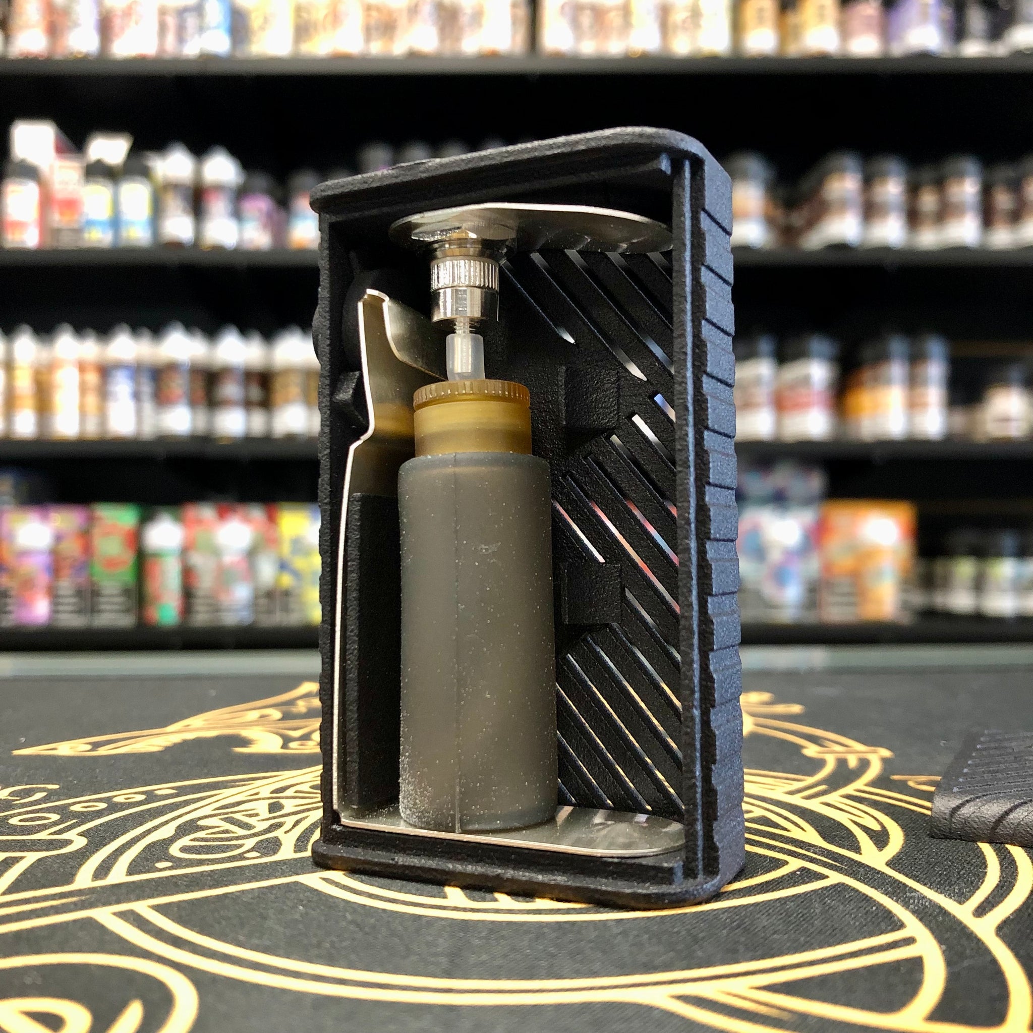 Volcanic 18650 Mech Squonk Mod - Snow Cap Mods