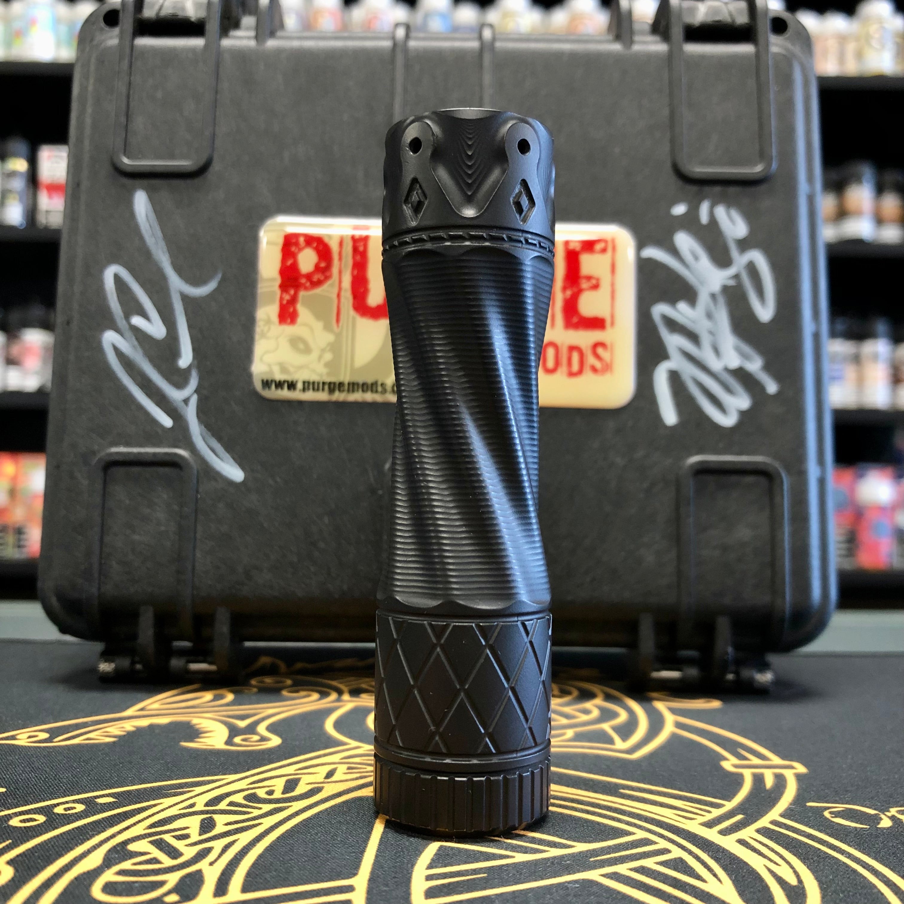 【爆煙】KING Mechanical MOD 【BLACK】 Vape> PURGE MODS SuicideKing 20700MOD