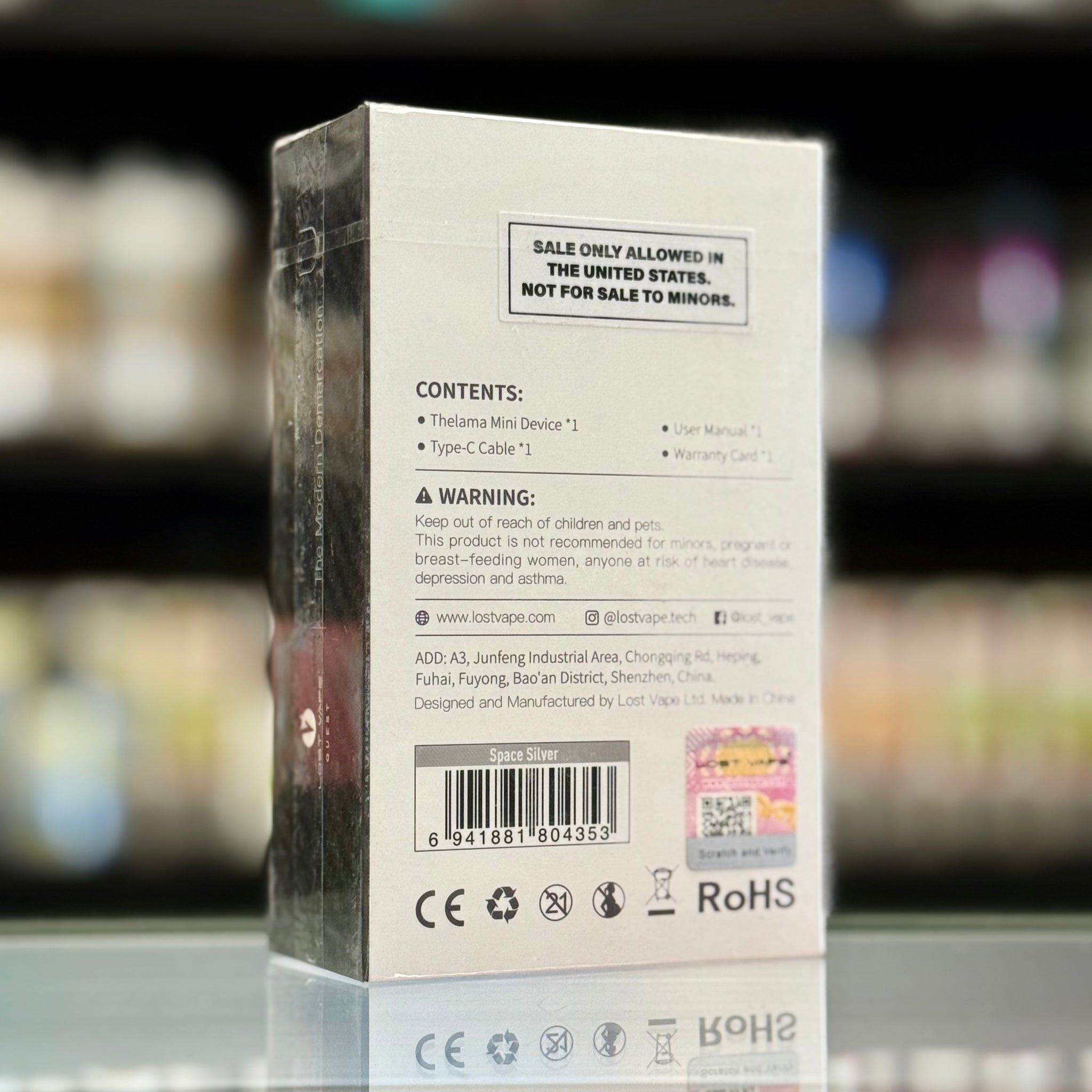 Lost Vape Thelema Mini 45W 1500mAh Box Mod