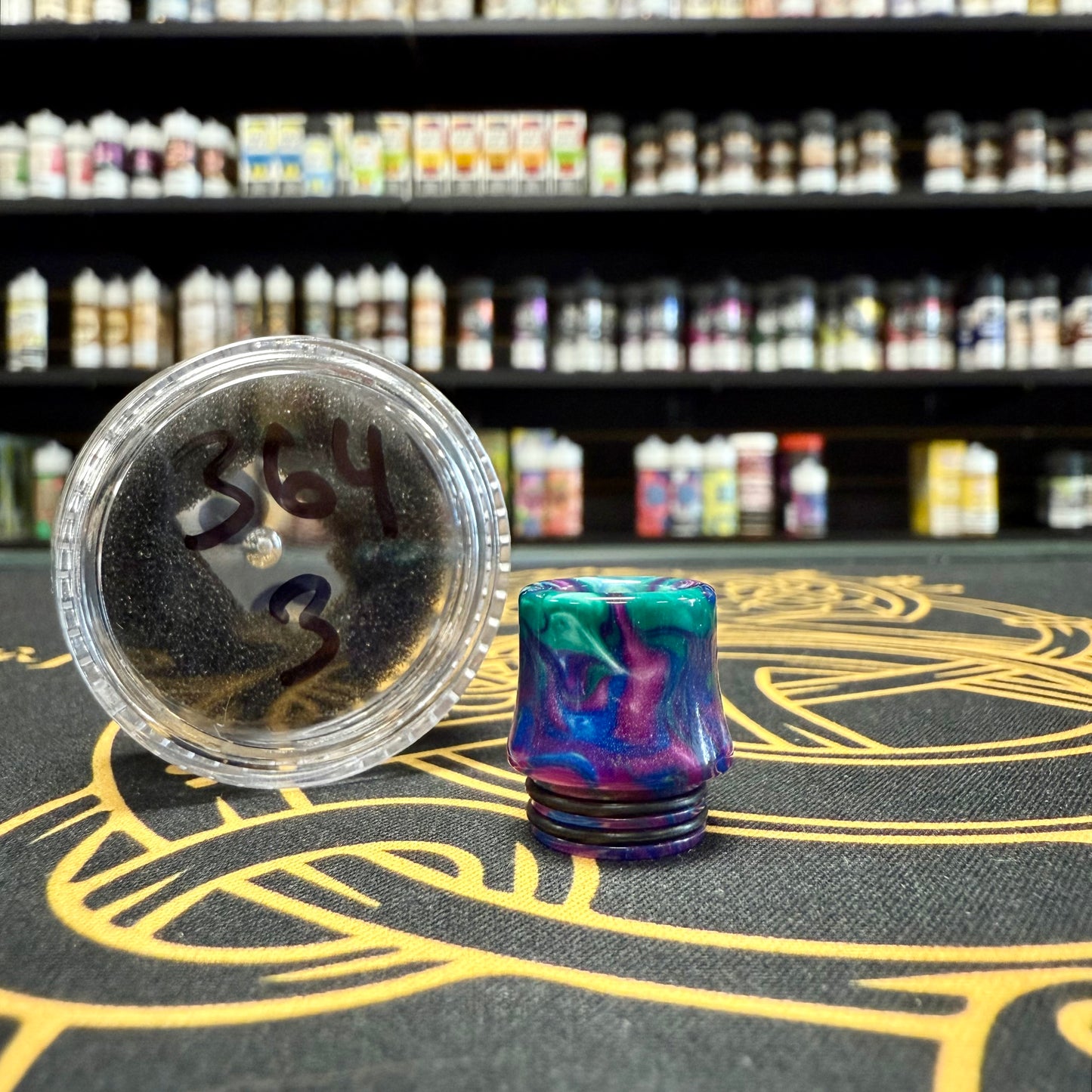 810 Resin Drip Tip - Smoky Resin