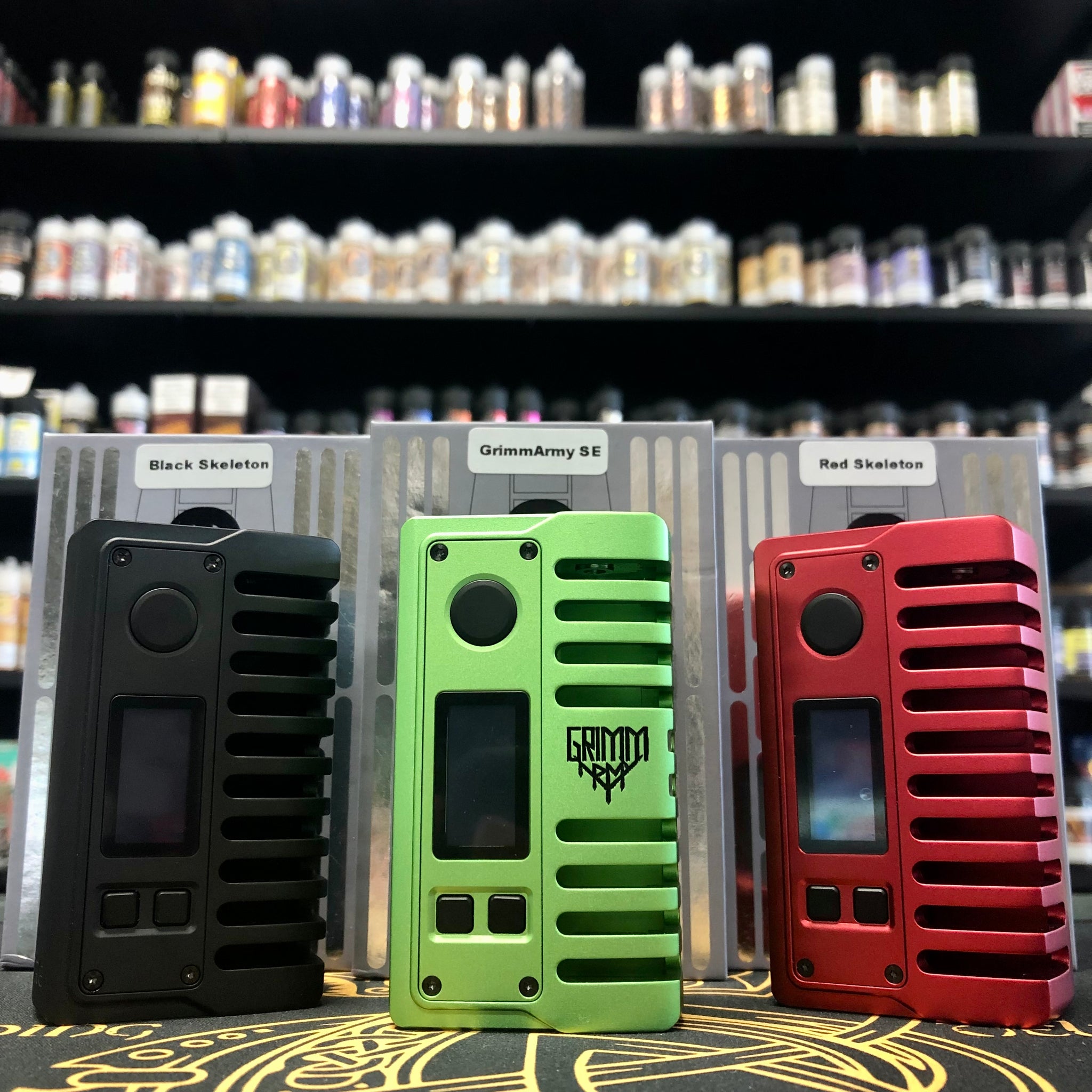 Empire Project Squonk Mod – Skeleton Edition - Orca Vape x GrimmGreen x Vaperz Cloud