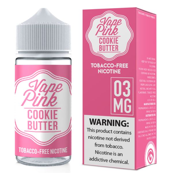Cookie Butter - Vape Pink (Propaganda E-Liquid) 100ml