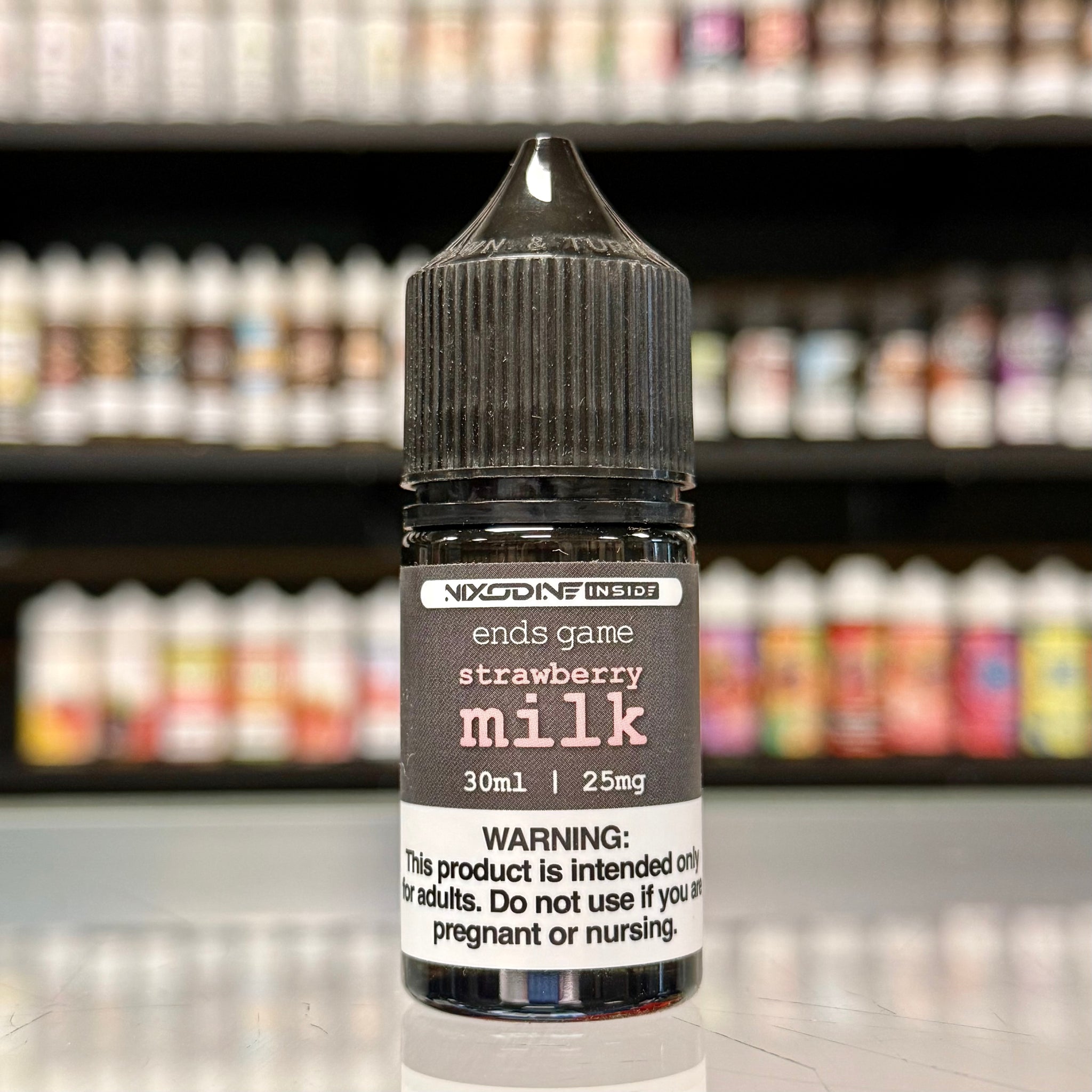 Ends Game Salt (Nixodine) - Strawberry Milk 30ml