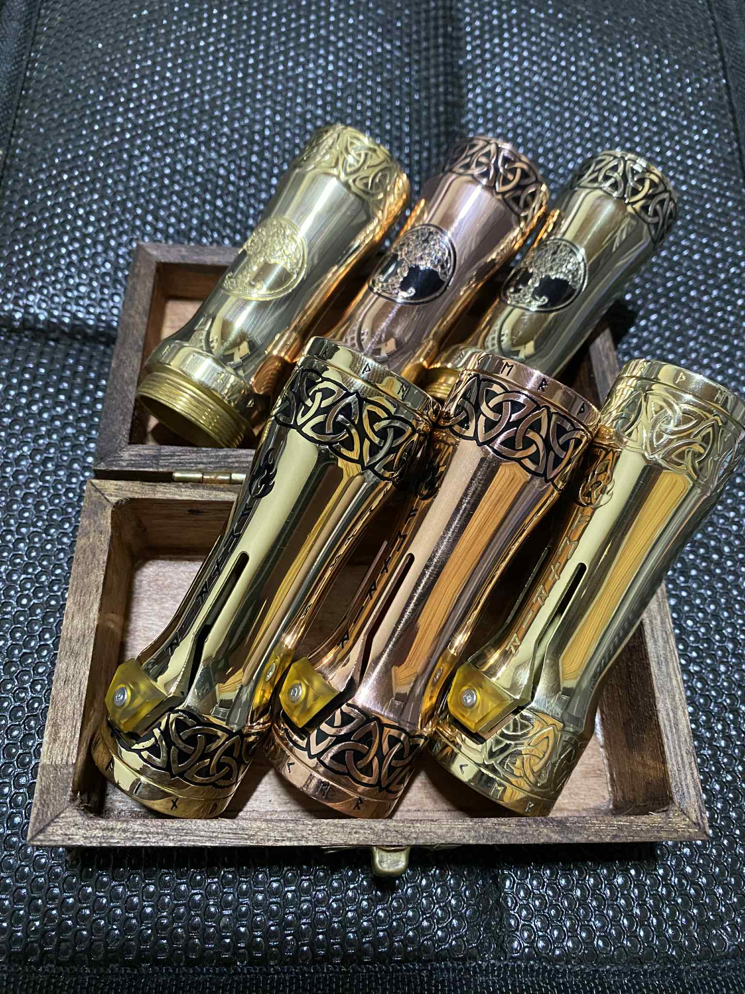 FENRIR FIRE STACK 21700 Mech Mod by Vaping Delights