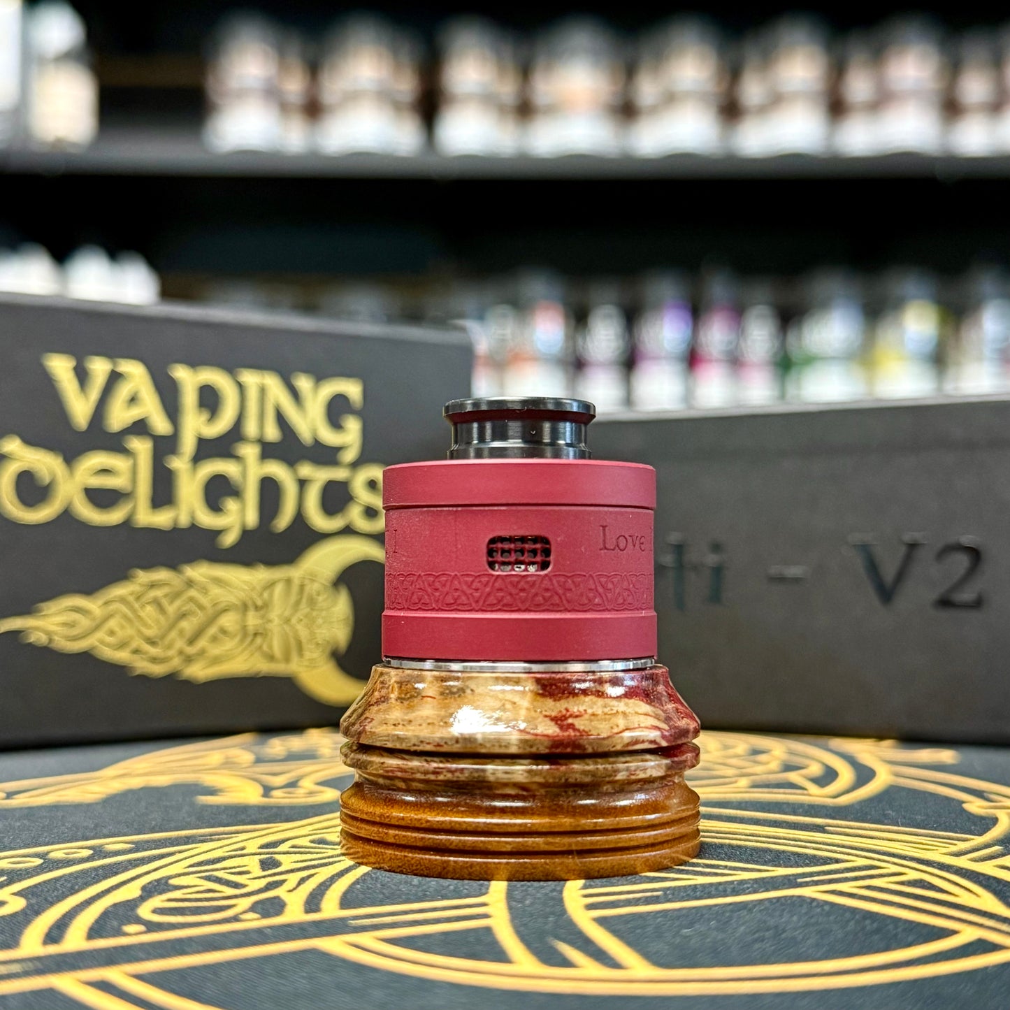 The Hati V2 30mm RDA by Vaping Delights