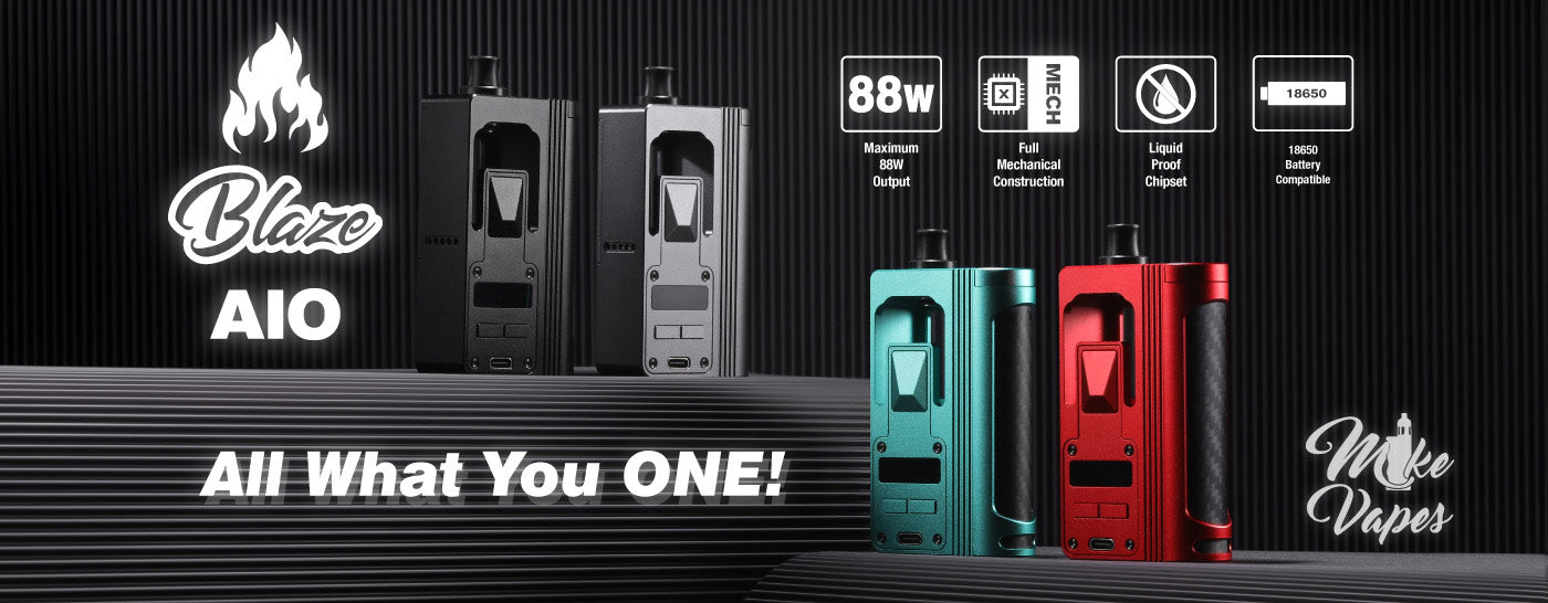 Blaze AIO Boro Mod by Thunderhead Creations x Mike Vapes – Hobby Delights